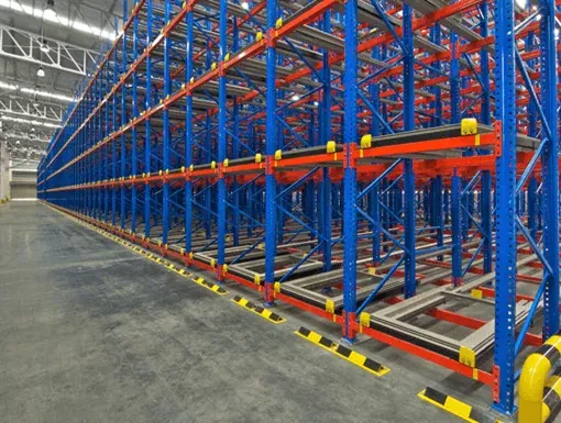Push-Back Rack supplied by ApexBeam